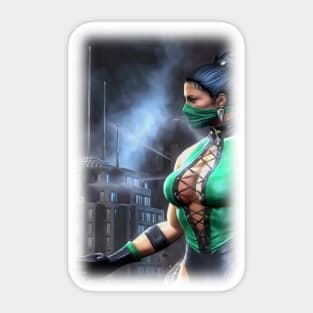 Jade Mortal Kombat Secret Characters - Poster,sticker and more. Sticker